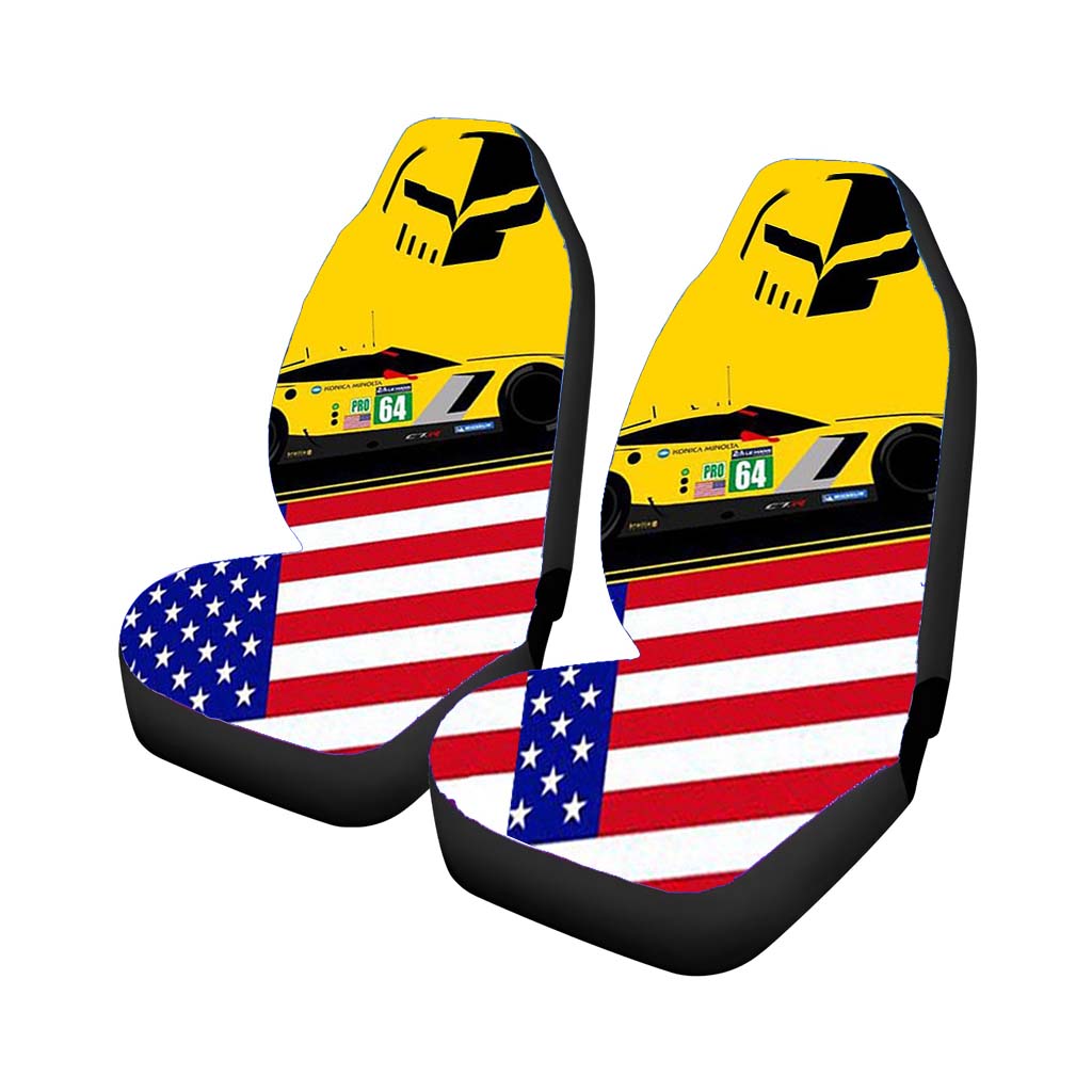 Corvette Racing 2 car Seat Covers