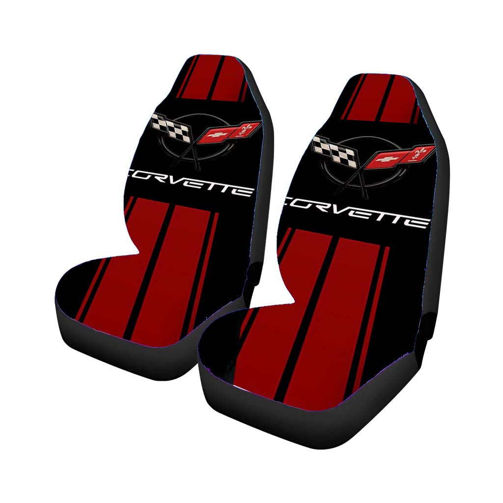 Corvette Racing Chevy car Seat Covers