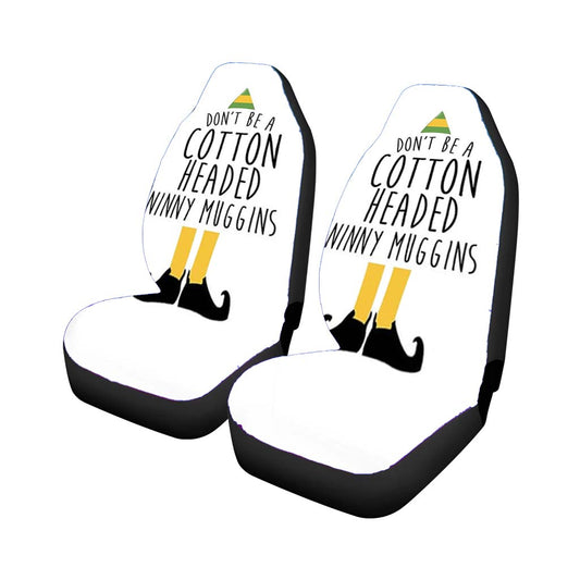 Cotton Headed Ninny Muggins - Buddy The Elf Universal Fit Car Seat Covers