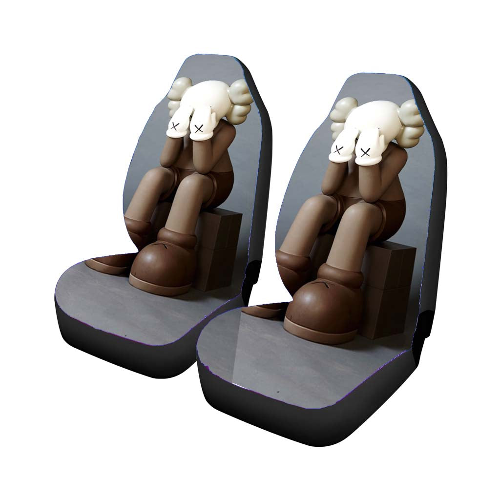 Crying Kaws car Seat Covers