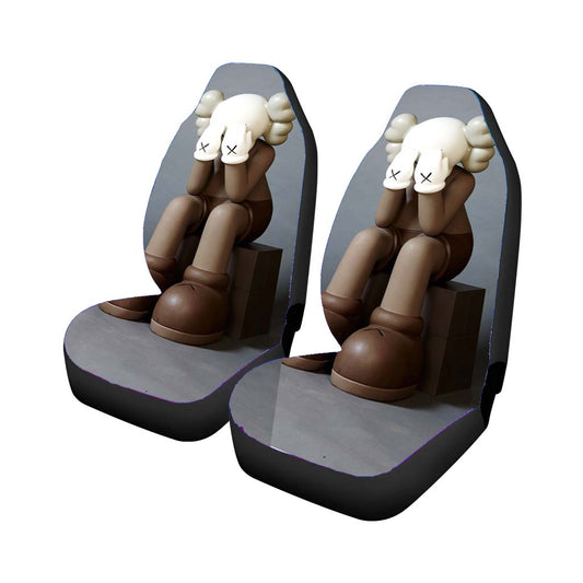 Crying Kaws Car Seat Covers