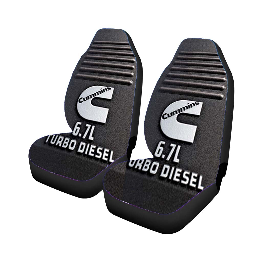Cummins Turbo Diesel Engine car Seat Covers