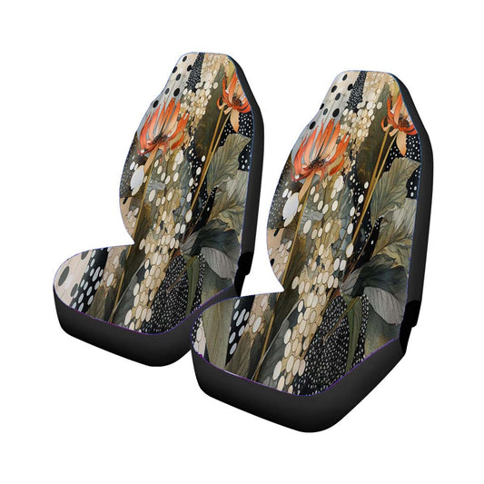 Cute Boho Floral Universal Fit Car Seat Covers