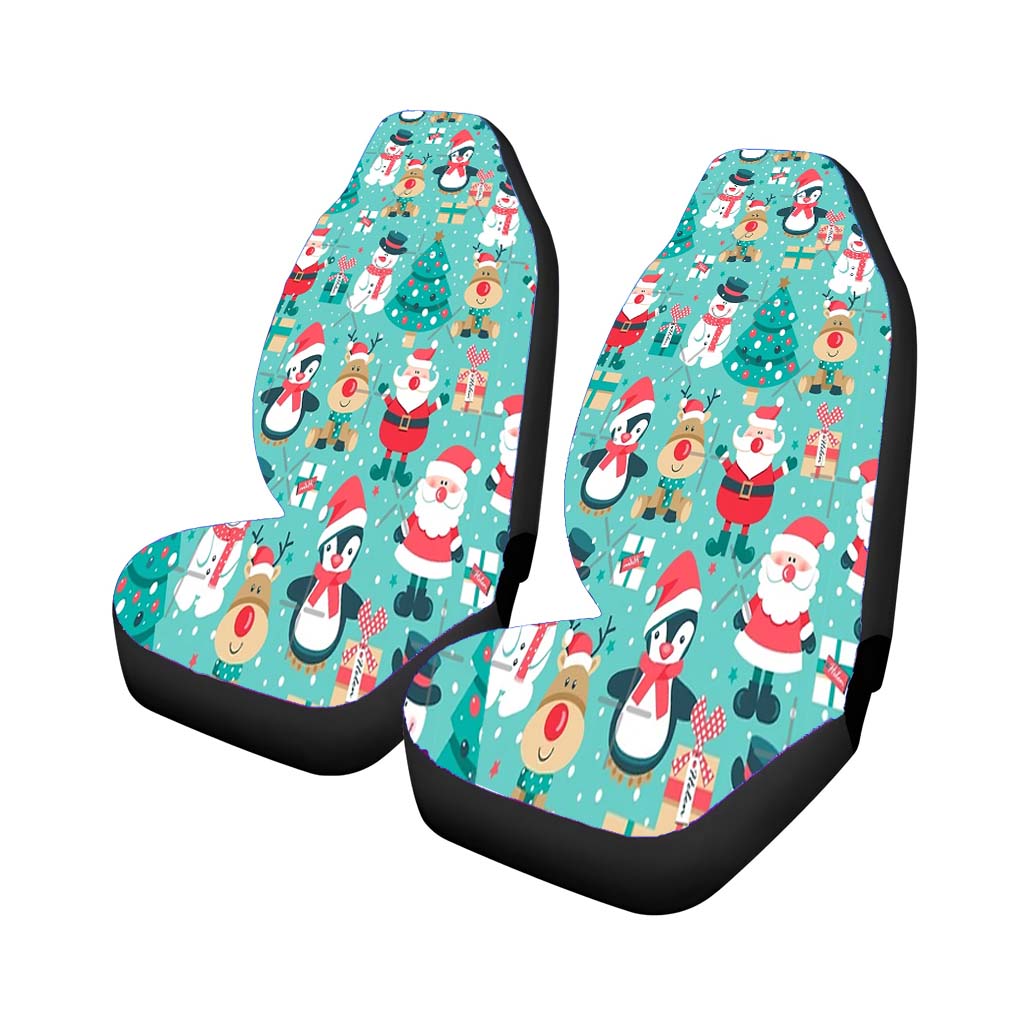 Cute Christmas car Seat Covers