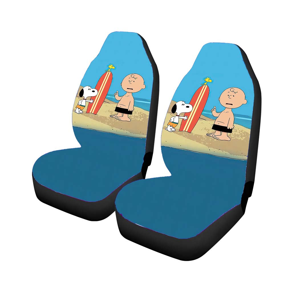 Cute Snoopy Dog car Seat Covers