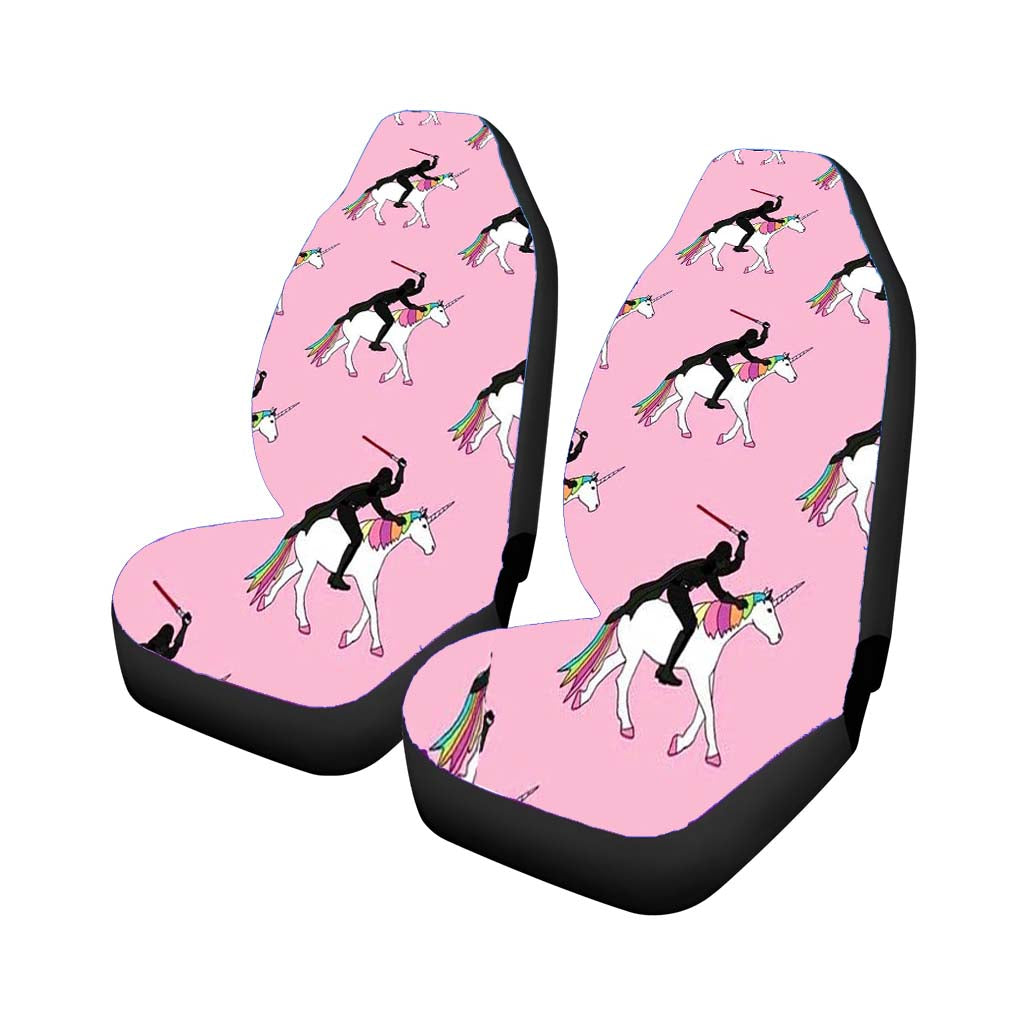 Dart Vader And Magic Unicorn car Seat Covers