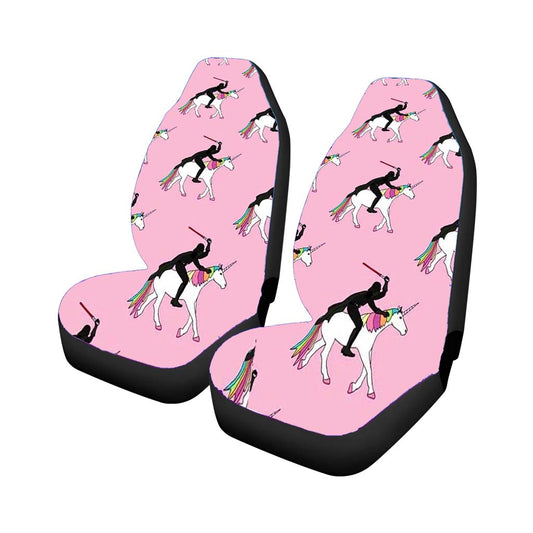 Dart Vader And Magic Unicorn Car Seat Covers