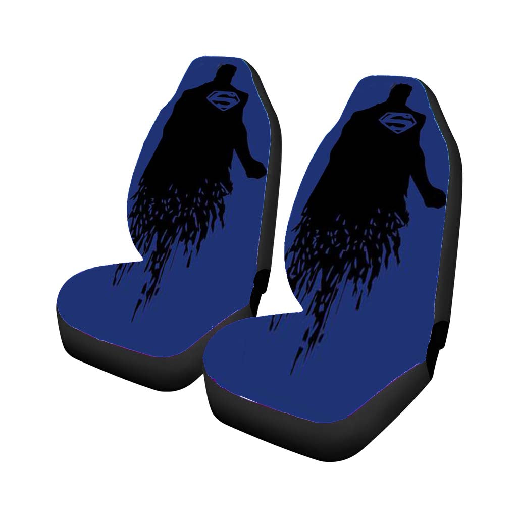 Dc Superheroes Superman Silhouette car Seat Covers