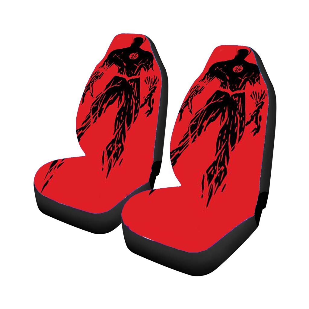 Dc Superheroes The Flash Silhouette car Seat Covers