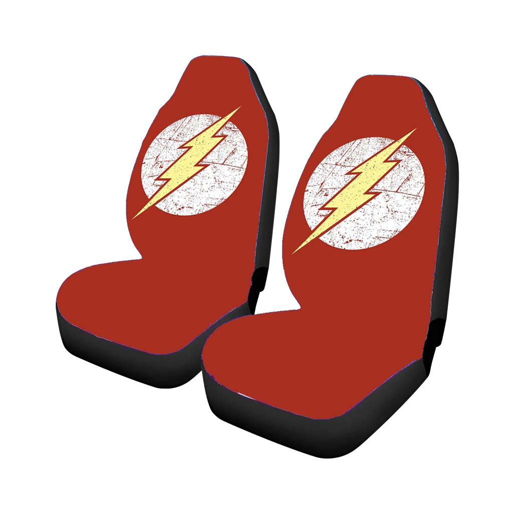 Dc The Flash Minimalist Art Logo car Seat Covers