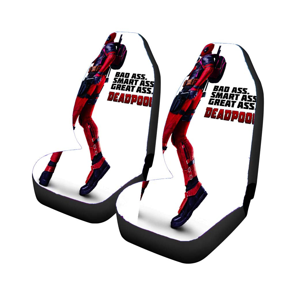 Deadpool Bad Ass car Seat Covers