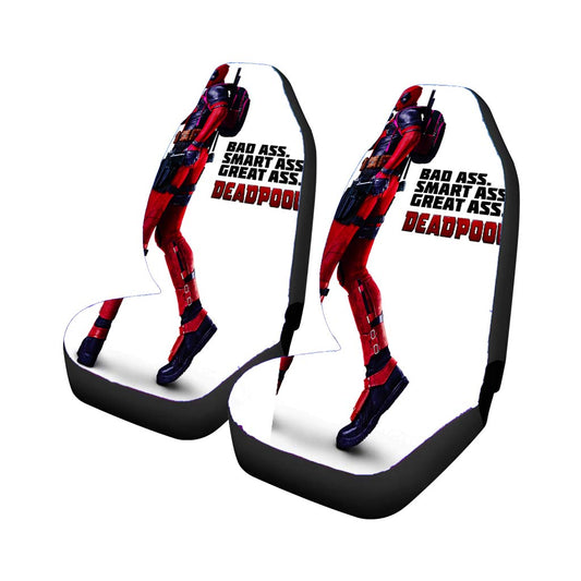 Deadpool Bad Ass Car Seat Covers