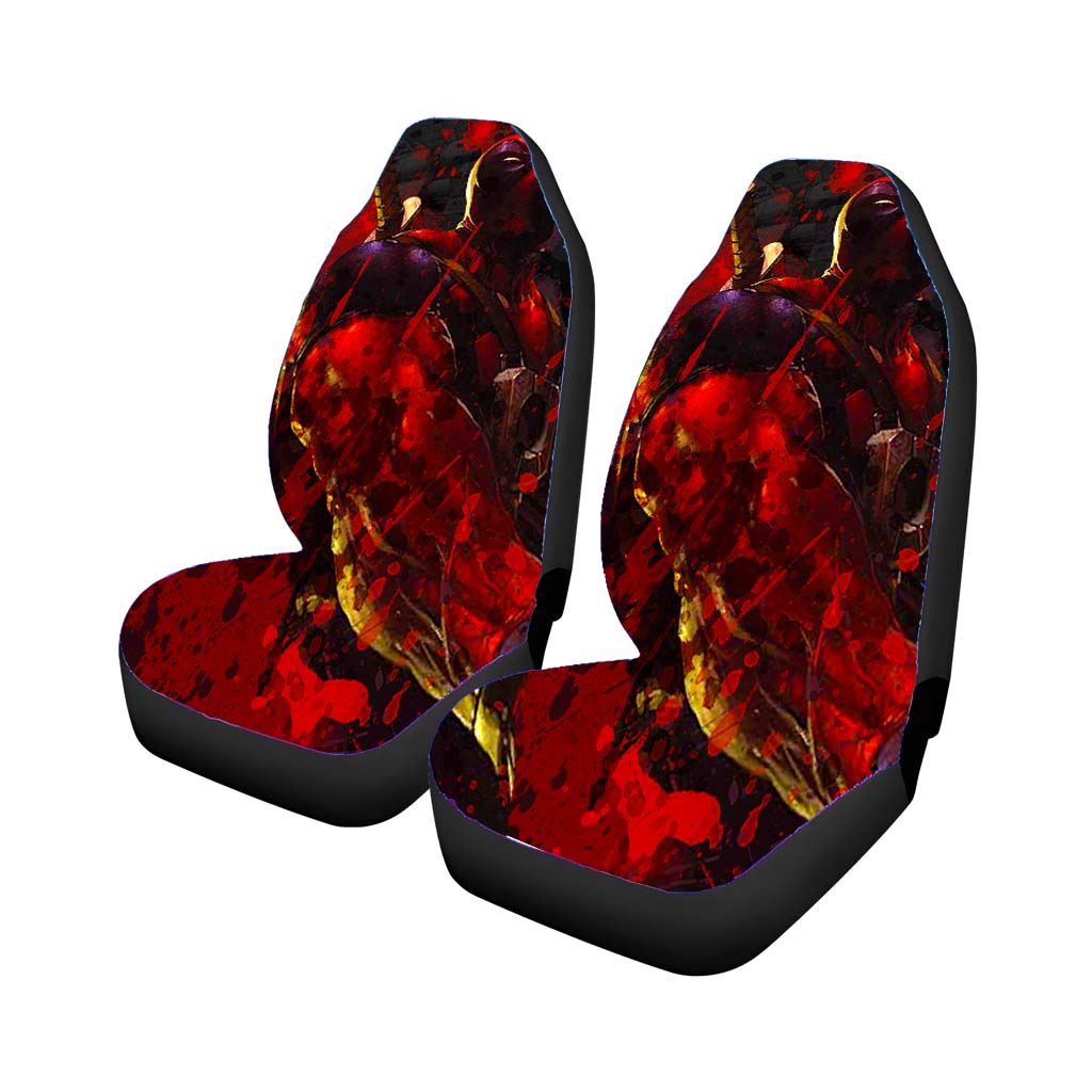 Deadpool Blood Splat car Seat Covers