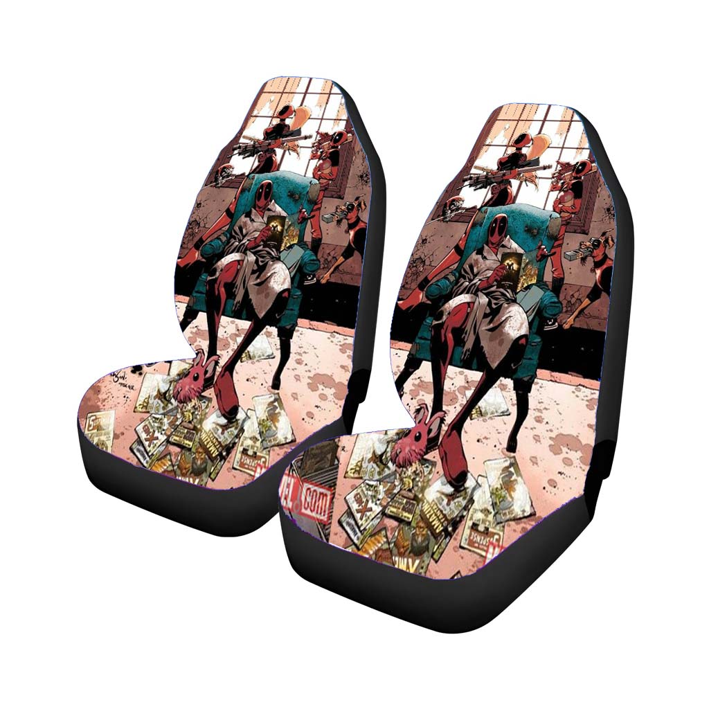 Deadpool Crazy Home car Seat Covers
