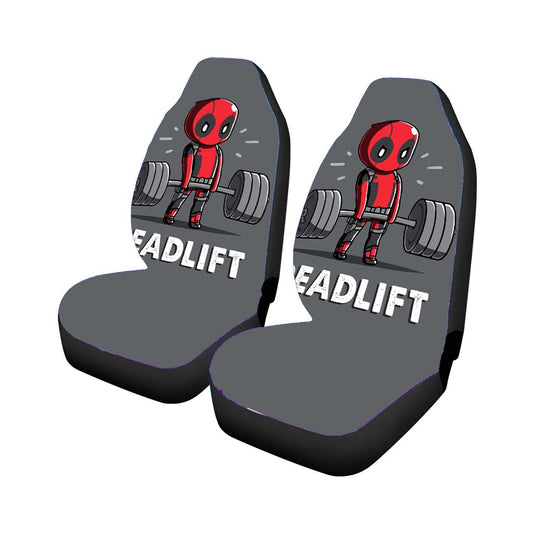 Deadpool Deadlift Funny Car Seat Covers