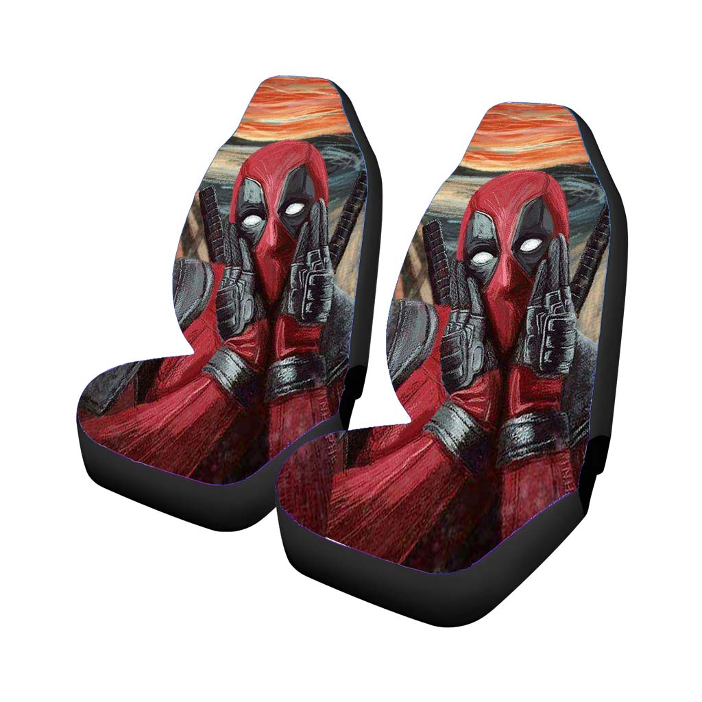 Deadpool Existence Is Pain car Seat Covers