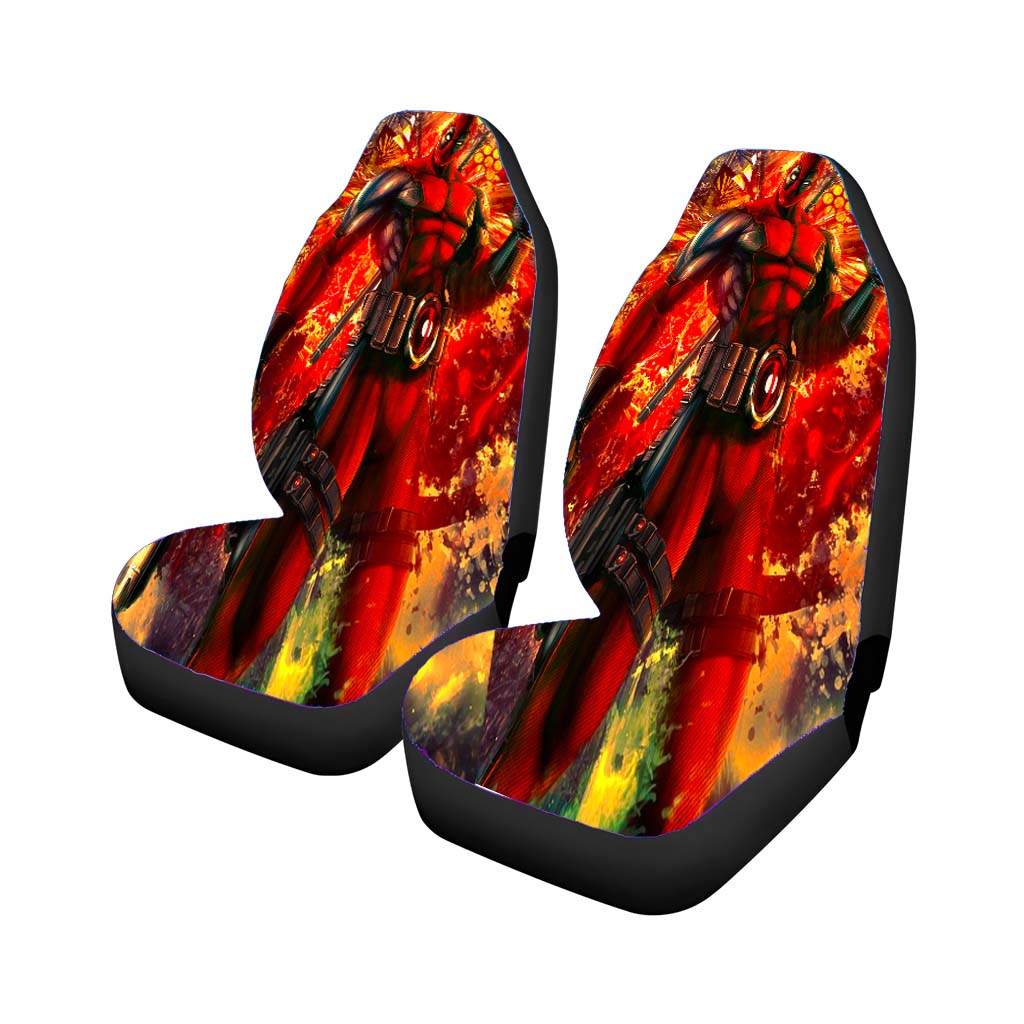 Deadpool Explode car Seat Covers