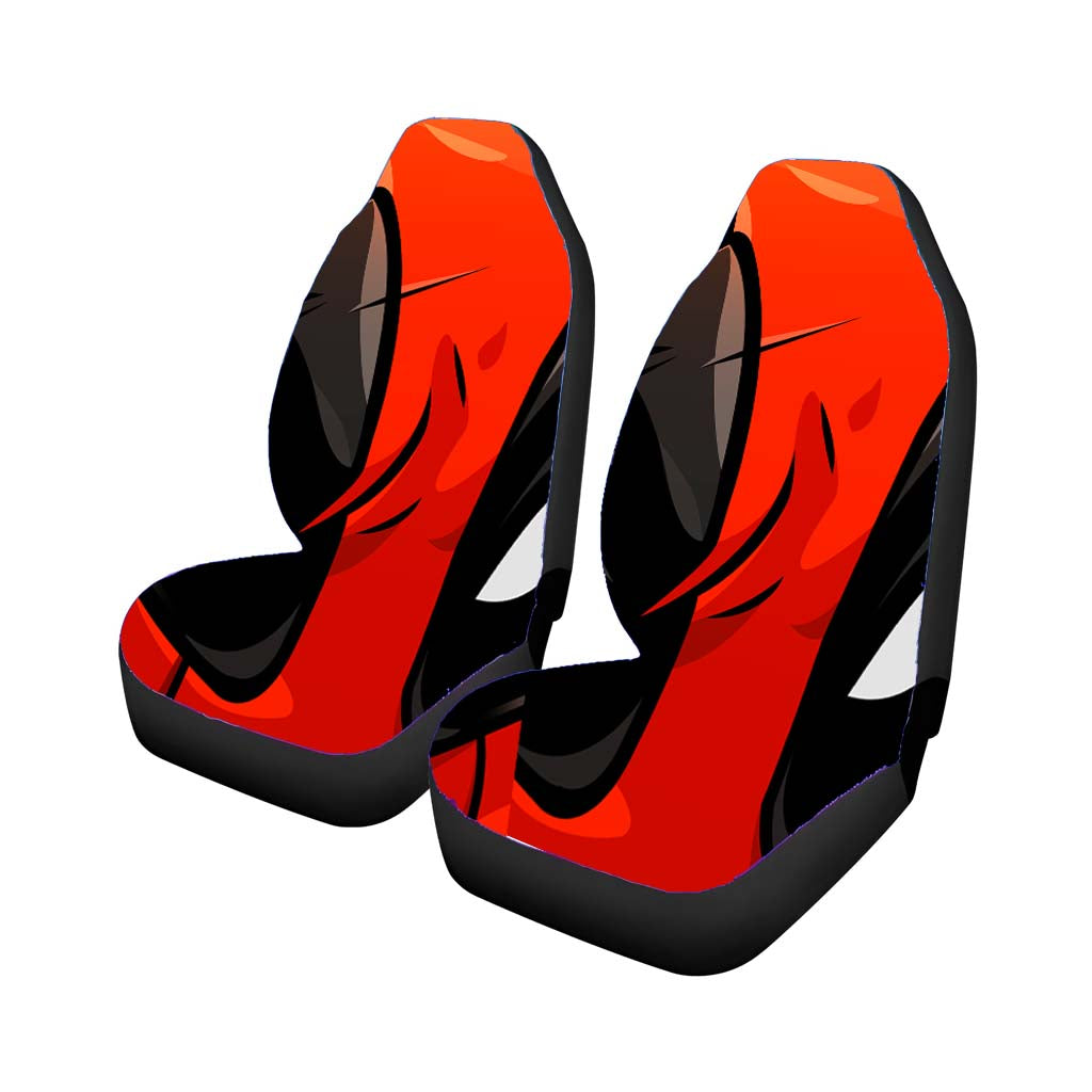 Deadpool Face car Seat Covers