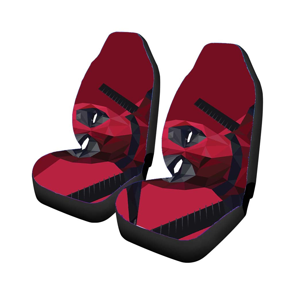 Deadpool Flat Design car Seat Covers