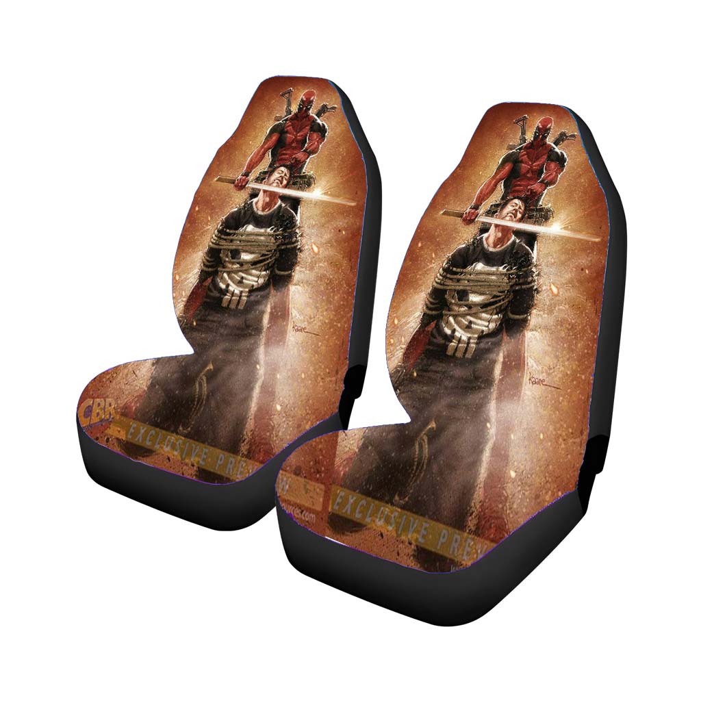 Deadpool Kill car Seat Covers