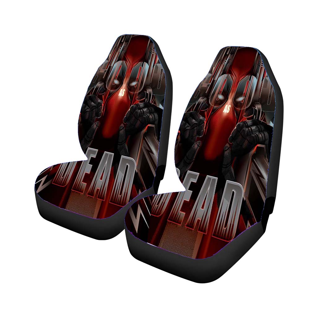 Deadpool Poster Vector car Seat Covers