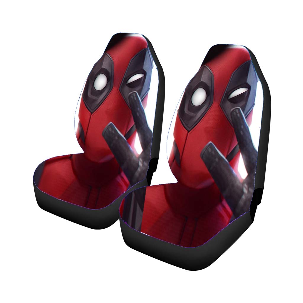 Deadpool Selfie Cam car Seat Covers