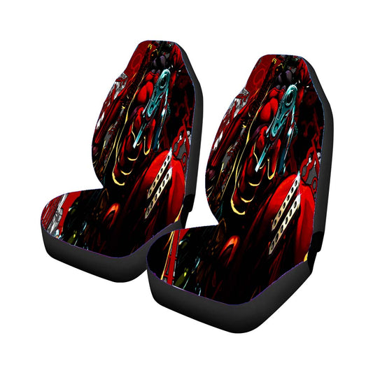 Deadpool Shoot'Em Car Seat Covers
