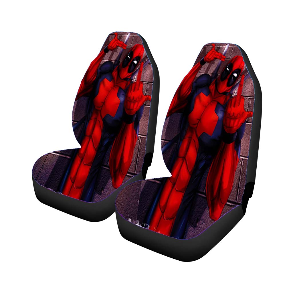 Deadpool Style car Seat Covers