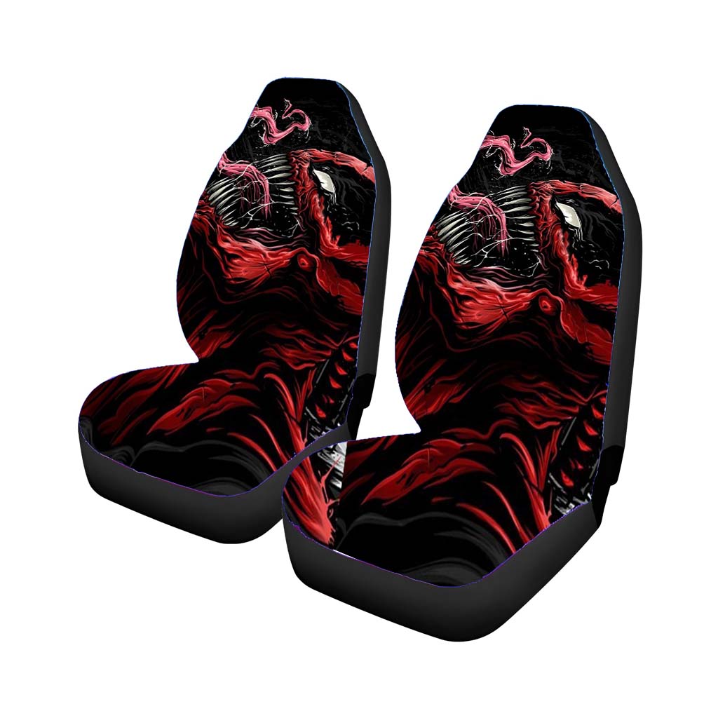 Deadpool Venom Crossover car Seat Covers