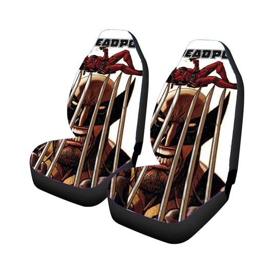 Deadpool Vs Wolverine Car Seat Covers
