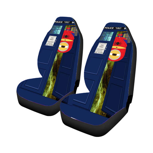 Despicable Me Minion Spiderman Tardis Car Seat Covers