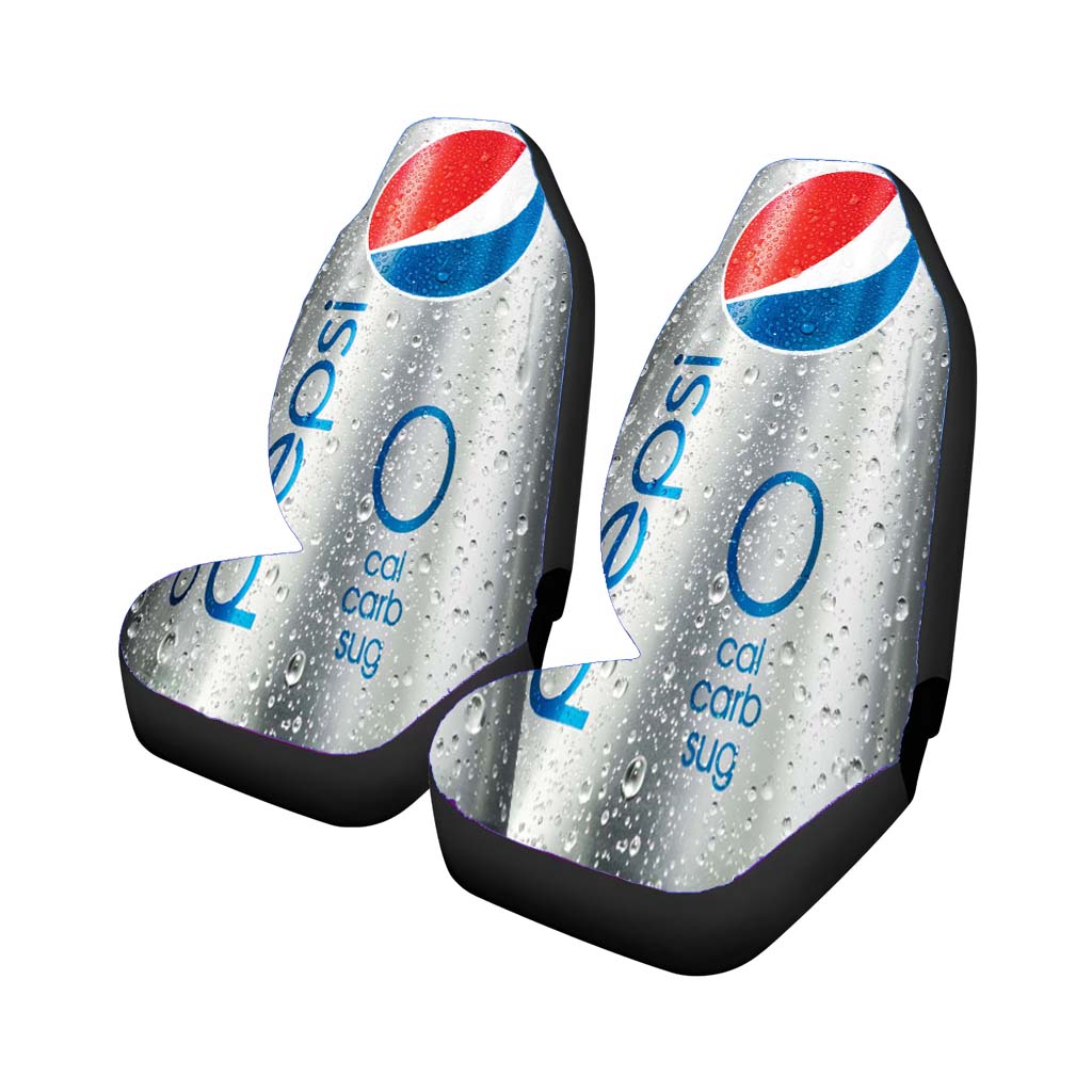 Diet Pepsi Free Sugar Soft Drink Ice Cans car Seat Covers
