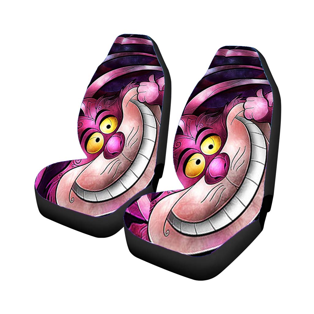 Disney Cheshire Cat Stained Glass car Seat Covers