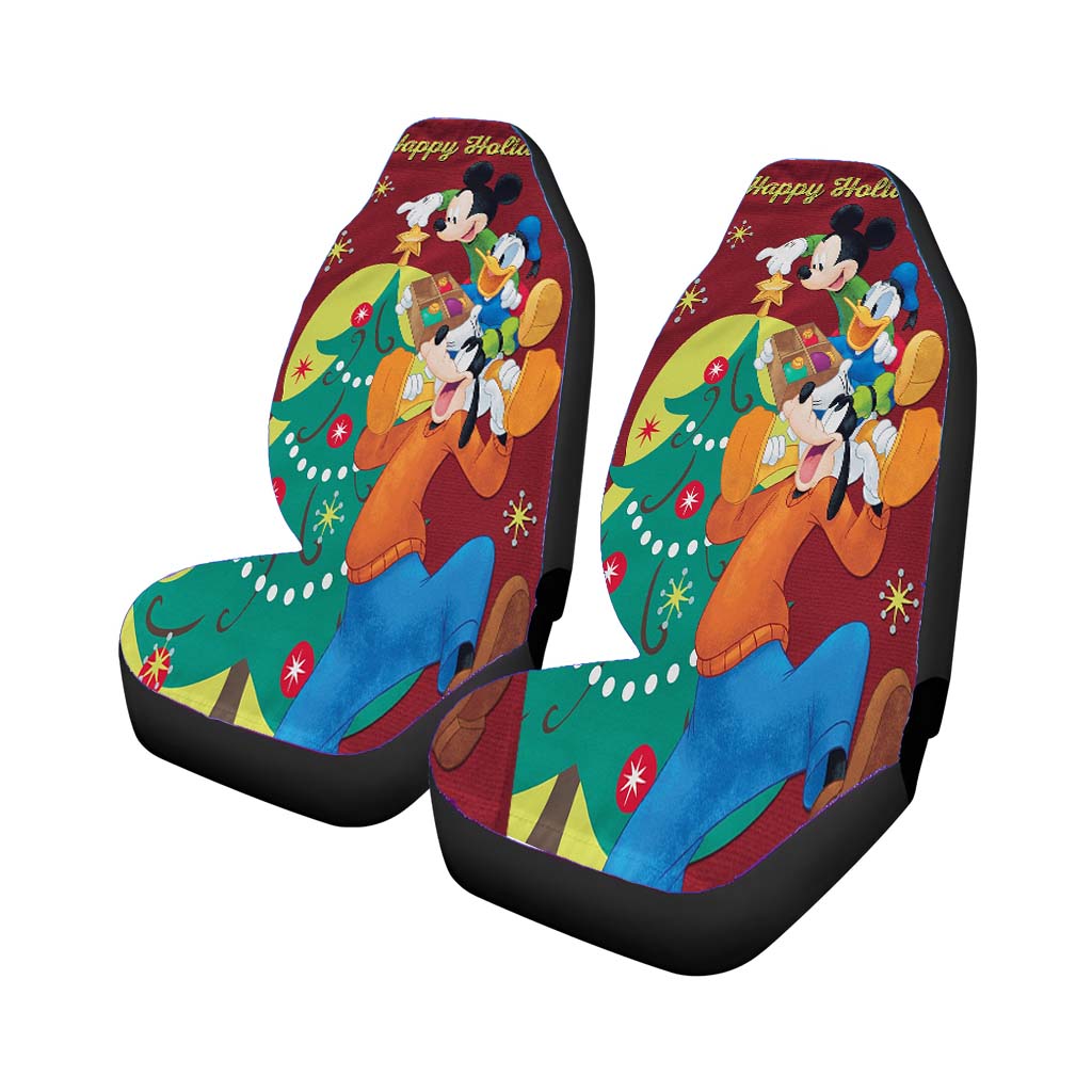 Disney Holidays Are A Time For Friends car Seat Covers