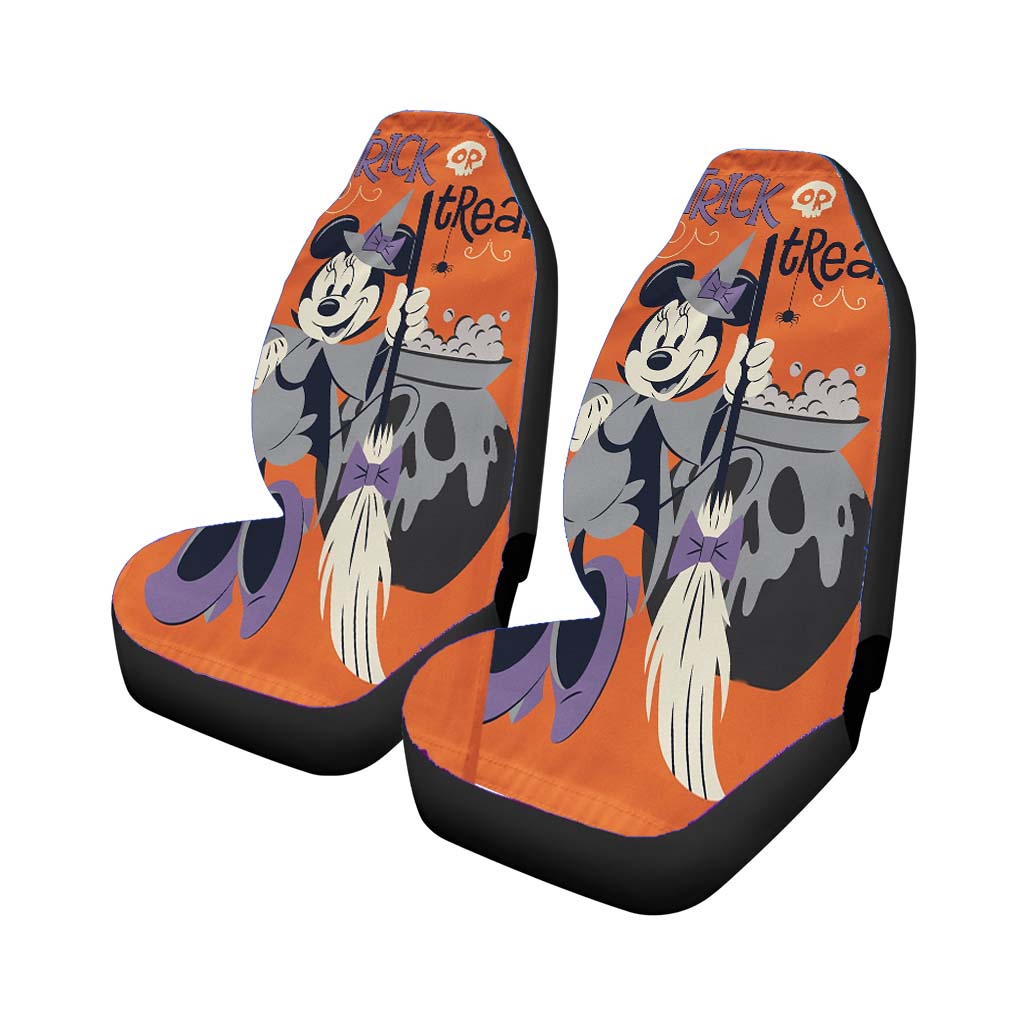 Disney Minnie Mouse Witch Trick Or Treat car Seat Covers