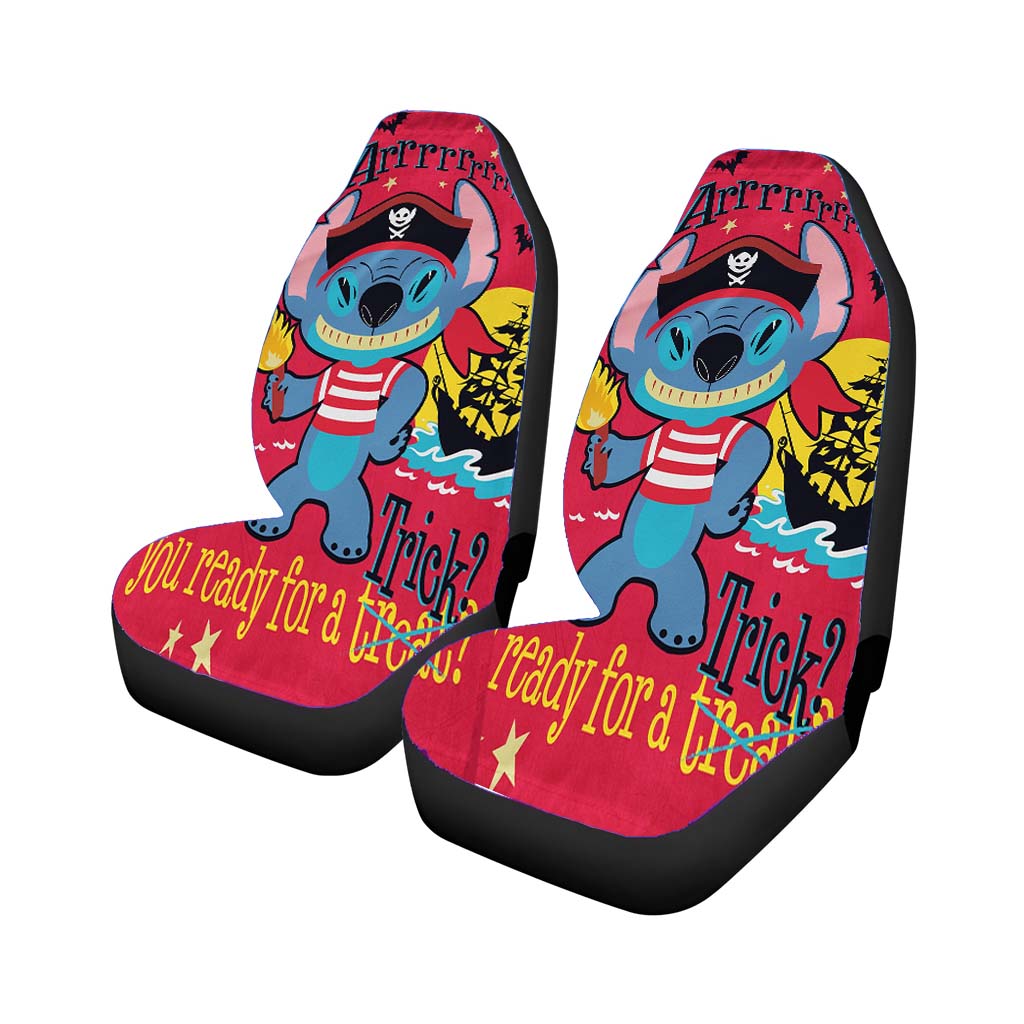 Disney Pirate Stitch Halloween car Seat Covers