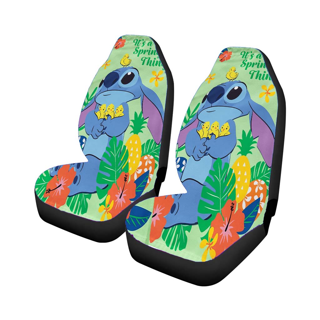 Disney Stitch Spring car Seat Covers