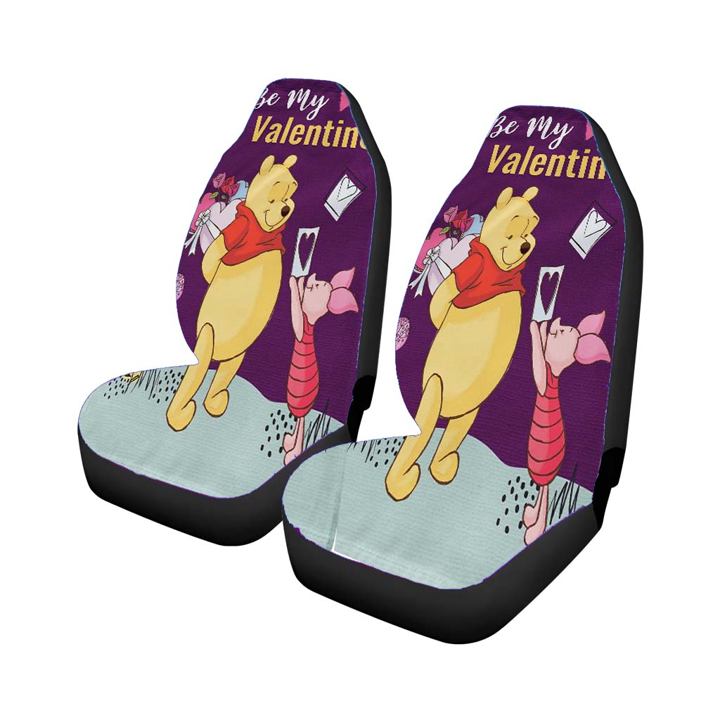 Disney Valentines Day Winnie The Pooh car Seat Covers