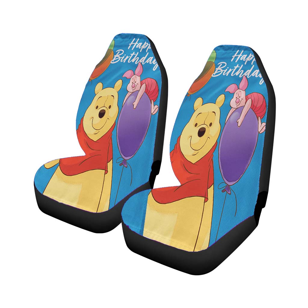Disney Winnie The Pooh Birthday car Seat Covers