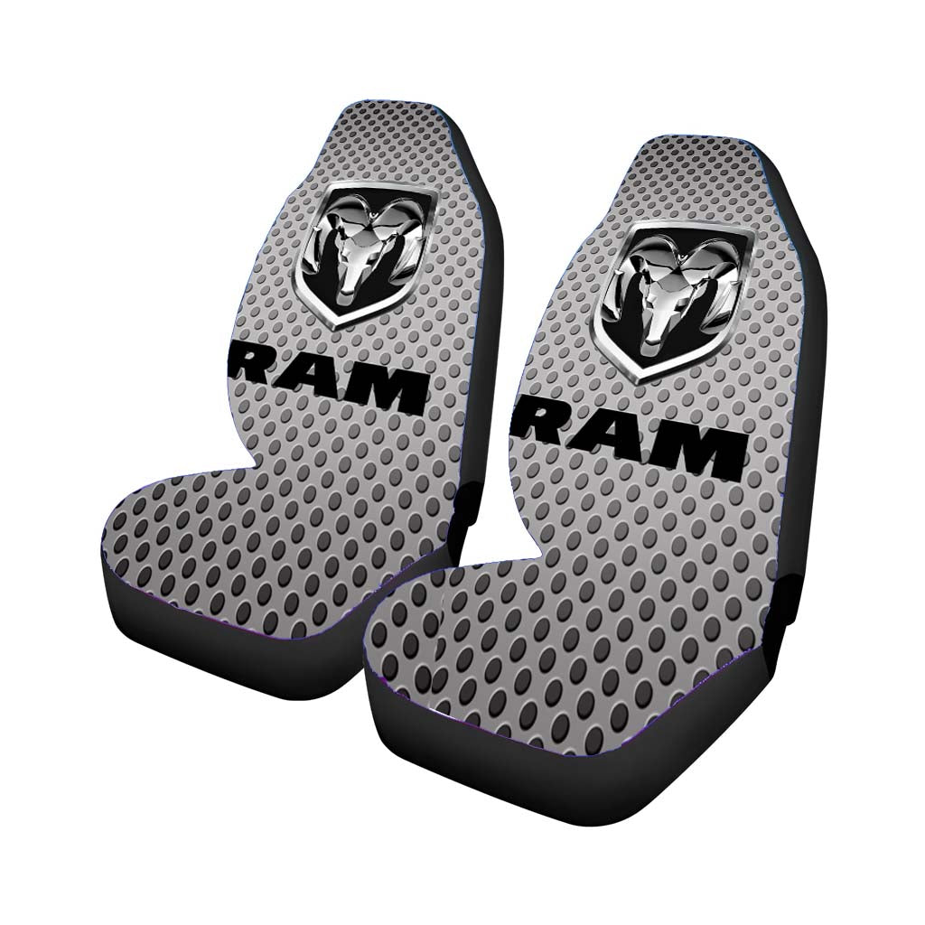 Dodge Ram Carbon Fiber Logo car Seat Covers