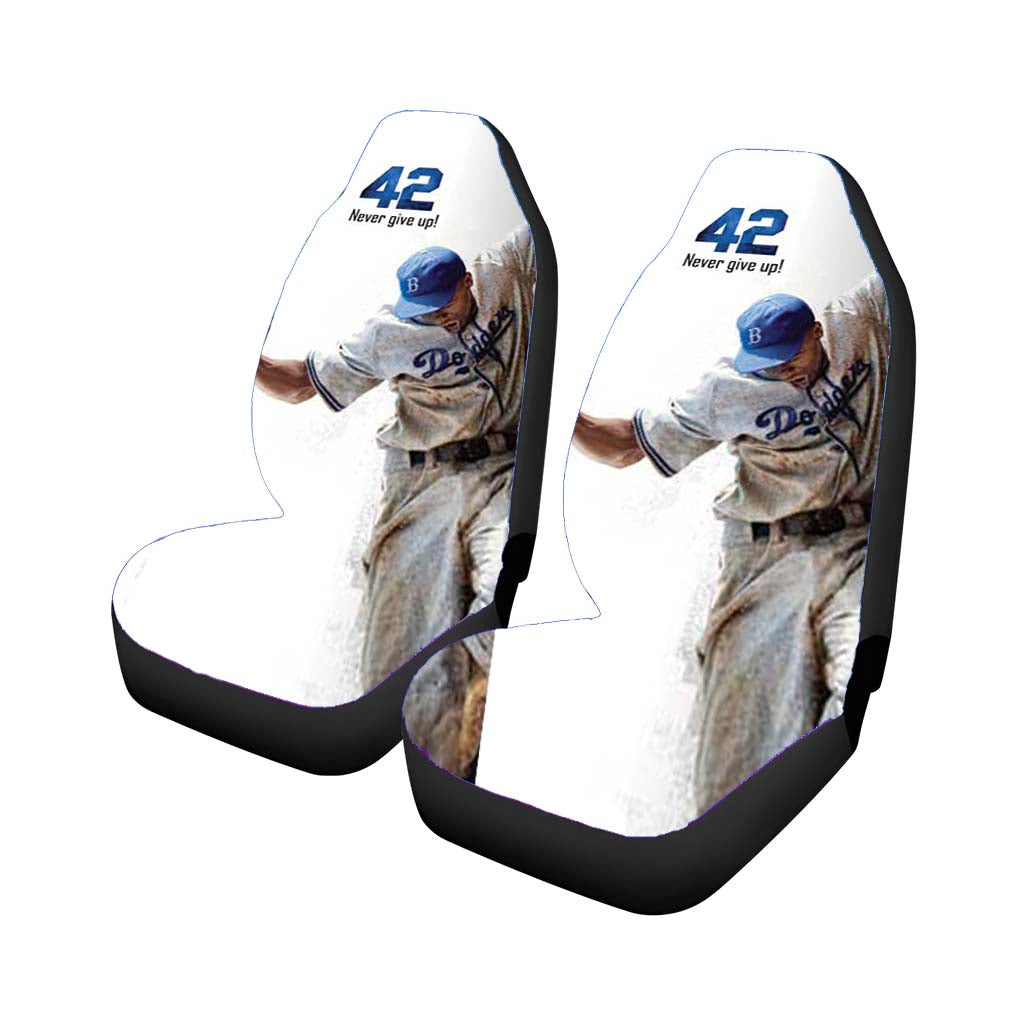 Dodgers 42 Poster car Seat Covers