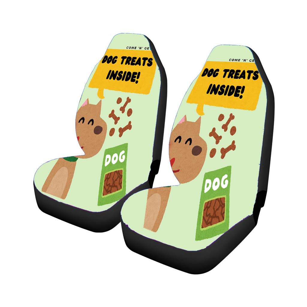 Dog Treats Inside car Seat Covers