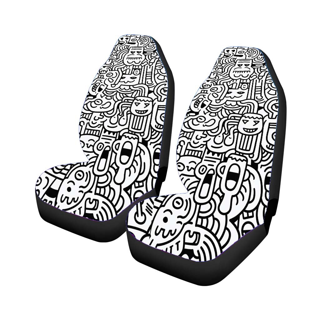 Doodles 1 car Seat Covers