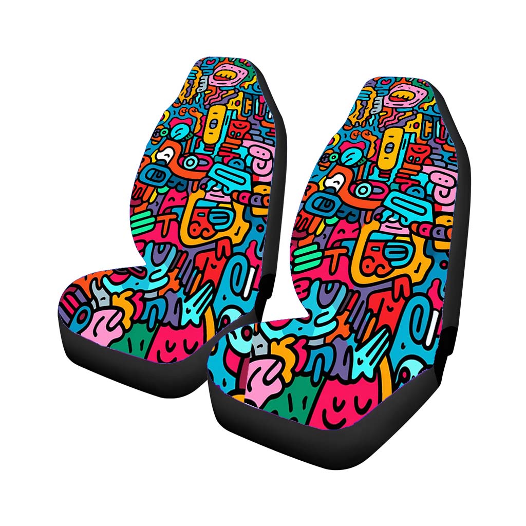 Doodles 2 car Seat Covers