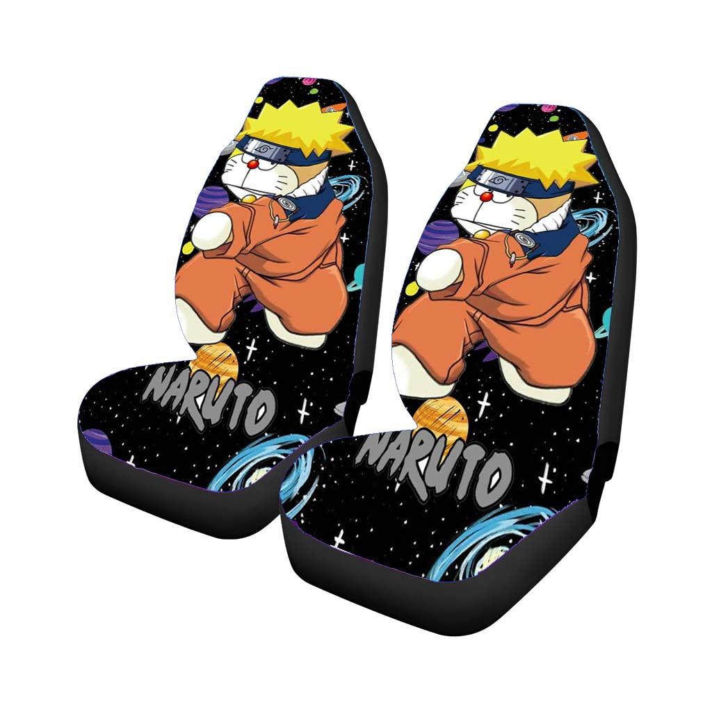 Doraemon Naruto Style With Pattern car Seat Covers