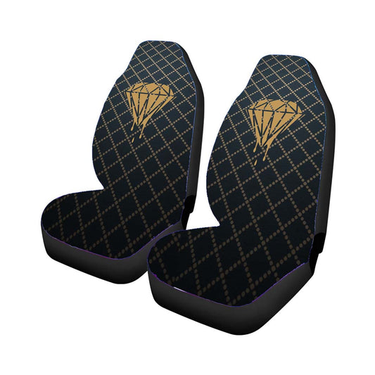 Dotted Diamonds Pattern Universal Fit Car Seat Covers