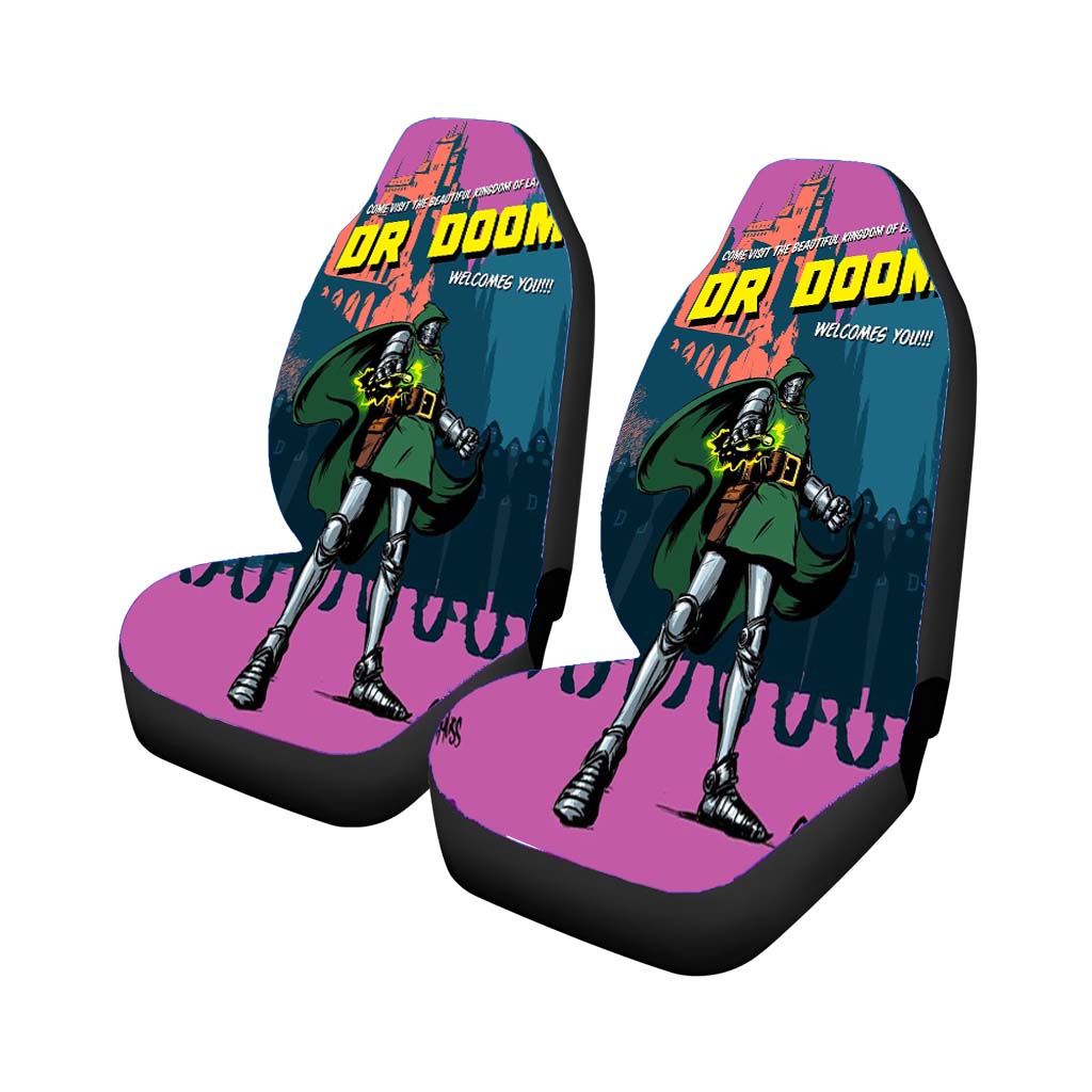 Dr Doom Marvel car Seat Covers