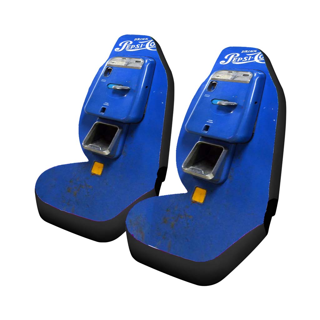 Drink Pepsi Cola Classic Retro Vending Machine car Seat Covers