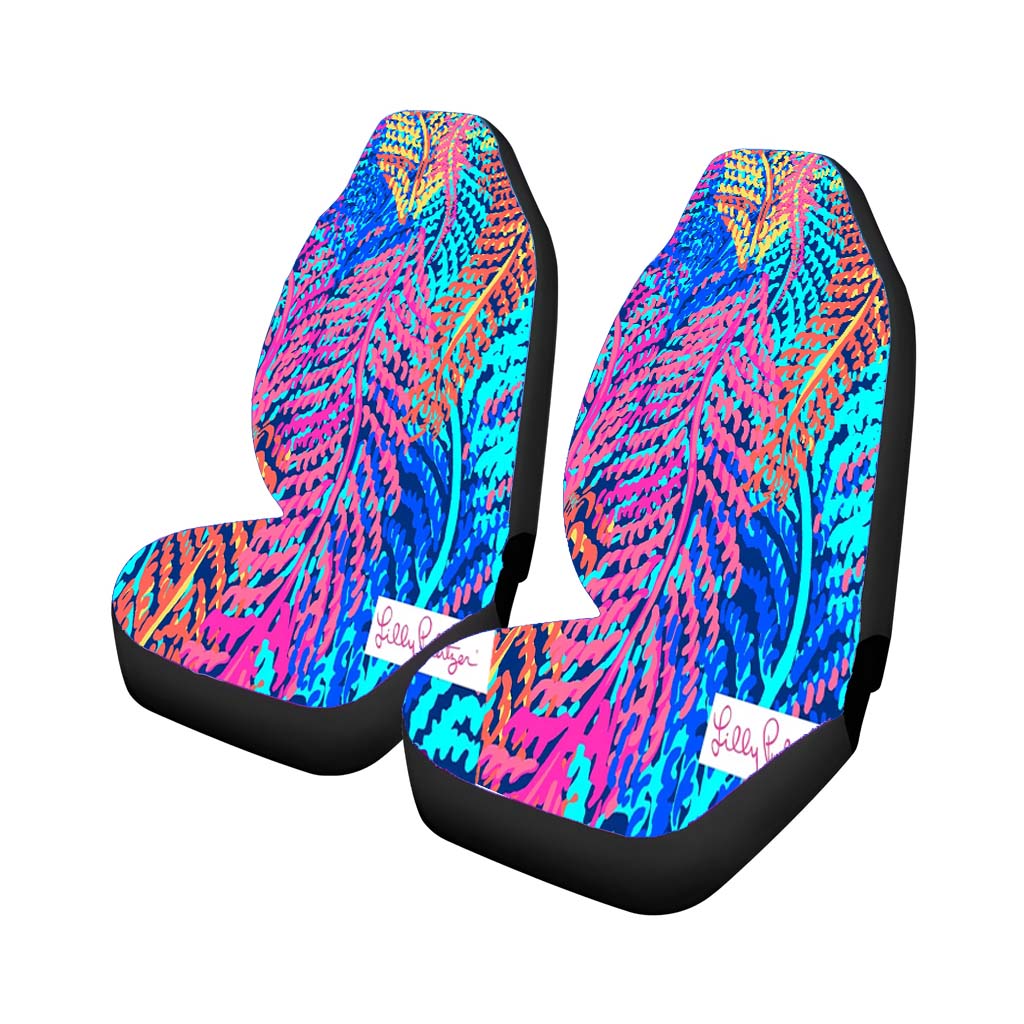 Electric Feel Lilly Pulitzer car Seat Covers