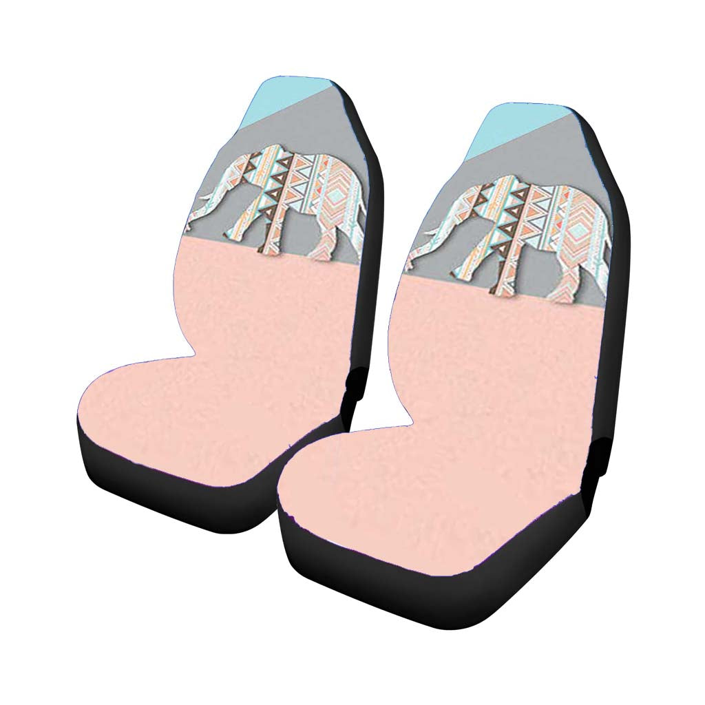 Elephant Aztec Pattern car Seat Covers